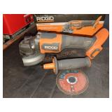 Ridgid 18v 4-1/2" Paddle Switch Angle Grinder