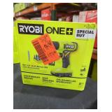 Ryobi 18v 3/8" drill/driver kit with accessories