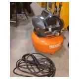 Ridgid 6 Gal. Air Compressor &2-1/8" Brad Nailer