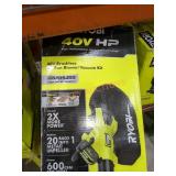 Ryobi 40V Jet Fan Blower/Vacuum Kit