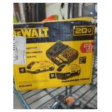 DeWalt 20v battery and charger kit