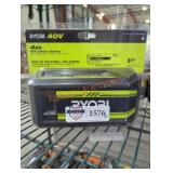 Ryobi 40v 4 ah battery