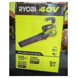 Ryobi 40v 525 cfm cordless jet fan blower
