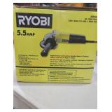 RYOBI 5.5 AMP 4-1/2" Barrel Grip Angle Grinder