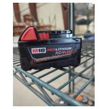 Milwaukee M18 5 ah battery