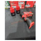 Milwaukee M12 1/4" impact driver kit