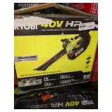 Ryobi 40v Jet Fan Blower/ Vacuum Kit