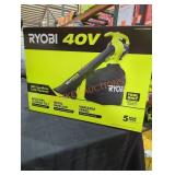 Ryobi 40v cordless leaf vacuum