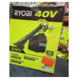 Ryobi 40v cordless leaf vacuum