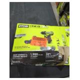 Ryobi 18v compact brushless 1/4" hex impact driver