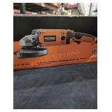 RIDGID 7" Twist Handle Angle Grinder