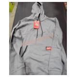 Milwaukee Pullover Hoodie, L Gray
