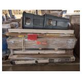 Doors & Rubbermaid Trash Cans Pallet Lot