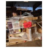 Skid Lot Rafter Vent, Cabinet, Bi-Fold Doors