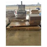 96x48 in Anti-fog bathroom mirror, 30 in sink