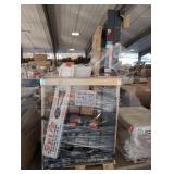 Window Blinds & Dewalt Work Bench Pallet Lot