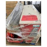 Skid Lot Underlayment, 30" Range Hood, Cabinet