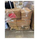 Microwave, PVC Elbows, Shelving