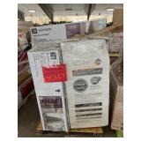 Water softener, shelving, Xmas decor