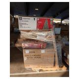 Husky 3-ton floor jack, 9 ft. Pre lit t tree