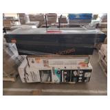Bathtub, Husky 71" Saddle Truck Box, Shelving Lot