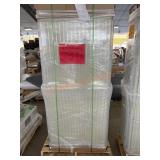 Metal storage cabinet 30x18x72 putty color
