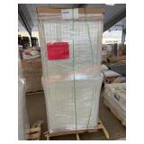 Metal storage cabinet 30x18x72 putty color