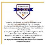 AUCTION CLOSING INFORMATION SLIDE ONLY