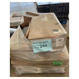 Wood crates, ceramic tile & more