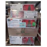 Christmas Tree & Decorations Pallet Lot