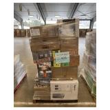 Dyson air purifier, DeWalt heater, coffee maker,