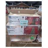 Christmas Tree & Decorations Pallet Lot