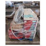 Christmas Tree, Cabinet & Range Hood Pallet Lot