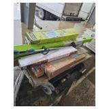 Ryobi Stand, Husky Tile Cutter, Roof Rack, Misc