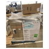 Freezer, range hood, mini fridge