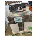 Chest freezers, wall heater