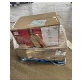 Plastic folding table, telescoping downdraft,