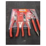 Milwaukee 3pc Pliers Set