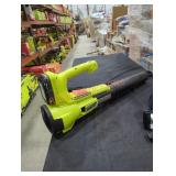 Ryobi 18v blower and 2 ah battery