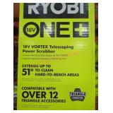 Ryobi 18v vortex telescoping power scrubber