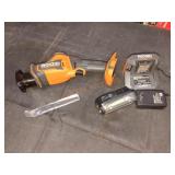 Ridgid 18v One Hand Reciprocating Saw Kit