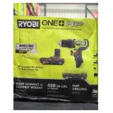 Ryobi 18V Compact 1/2" Drill/Driver Kit