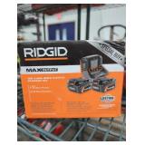 Ridgid 18v 4 ah max output starter kit
