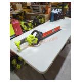 Ryobi 18v hedge trimmer
