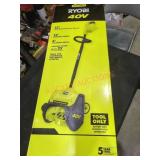Ryobi 40v 12" Wheeled Snow Shovel