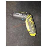 Ryobi 4v 1/4" Screwdriver, No Charger