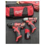 Milwaukee M12 2-Tool Combo