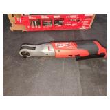 Milwaukee M12 3/8" Ratchet, Tool Only
