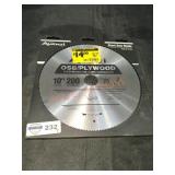 Avanti Steel Saw Blade 10"
