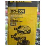 DeWalt 20v max starter kit